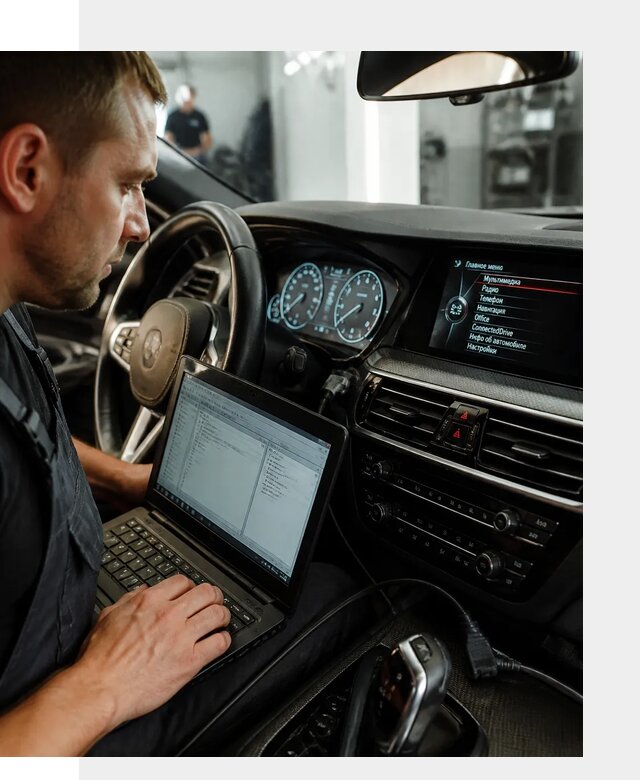 Русификация приборной панели BMW для авто в Кузнецке от компании