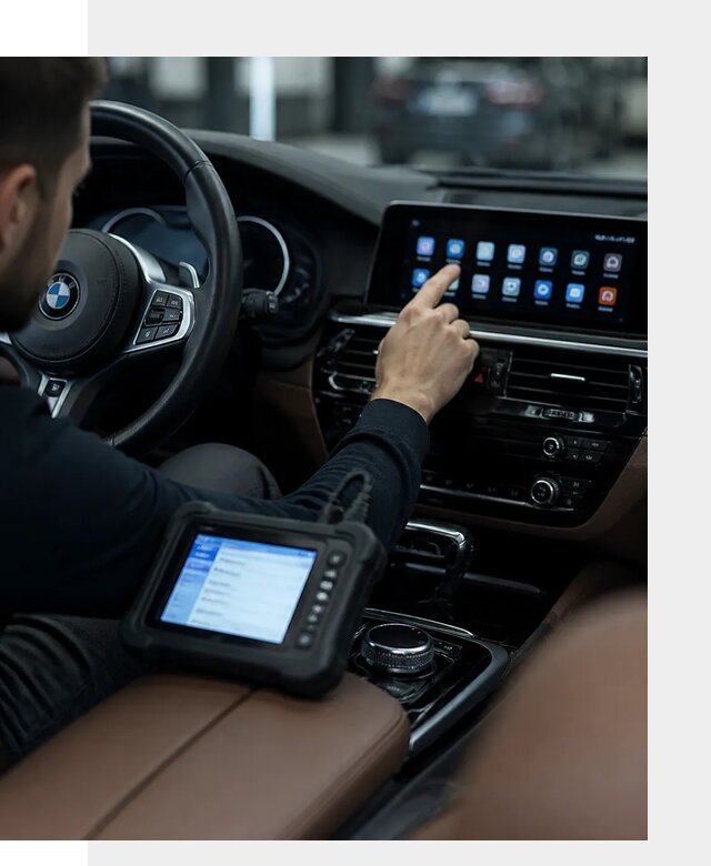 Установка приложений и мультимедиа сервисов BMW в Кузнецке