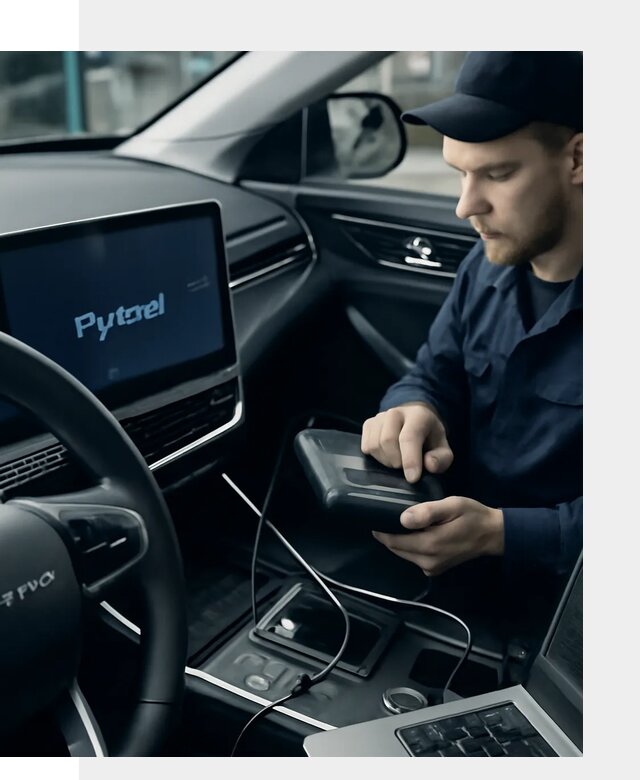 Русификация автомобилей Jetour с адаптацией меню в Кузнецке