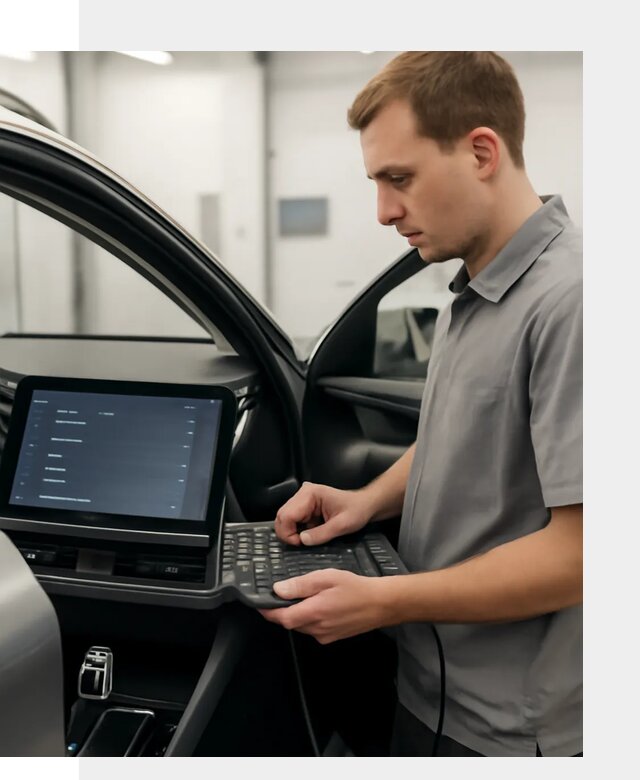 Русификация мультимедиа автомобилей Lynk Co в Кузнецке