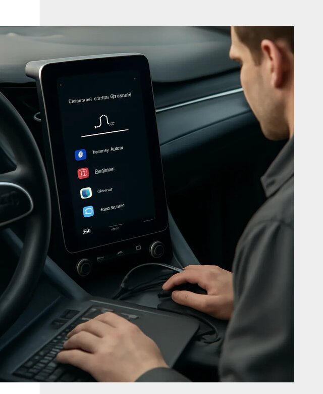 Установка приложений Lynk Co на автомобиль в Кузнецке