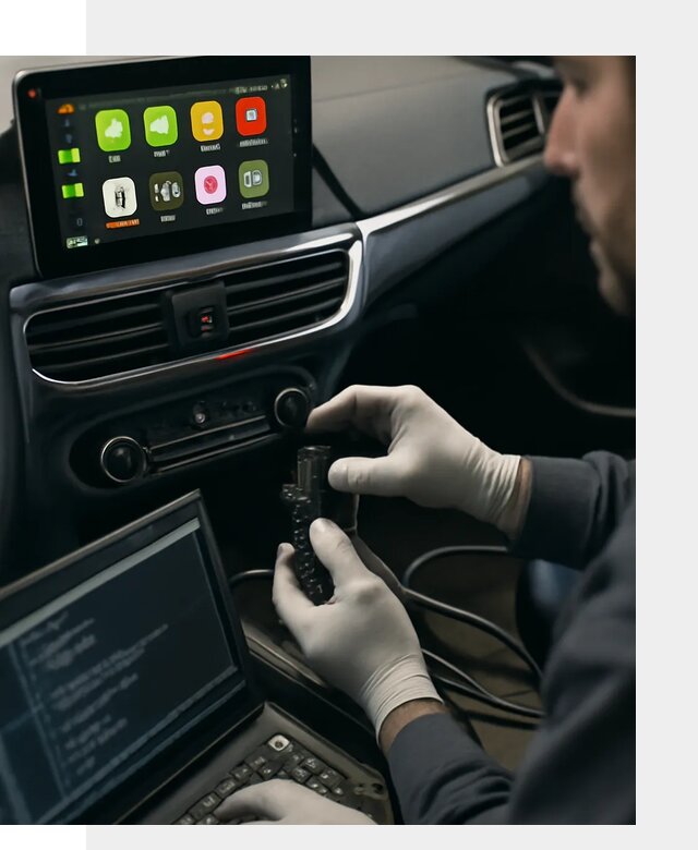 Активация Apple CarPlay в Кузнецке для штатной мультимедиа